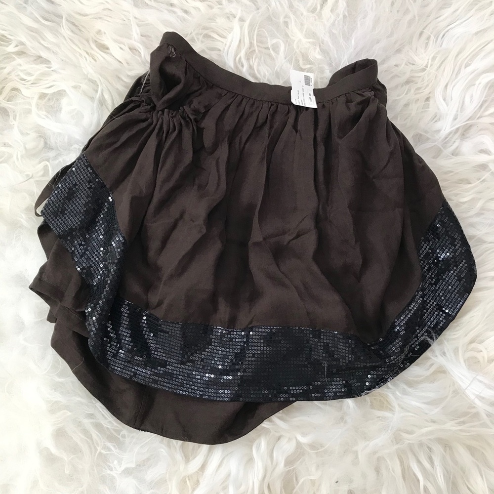 ROBERT RODRIGUEZ Silk Mini Skirt